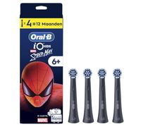 Oral-B iO Kids Marvel Spiderman, testina per spazzolino elettrico, per bambini dai 6 anni in su, delicata su denti e gengive traballanti, per denti puliti, confezione da 4