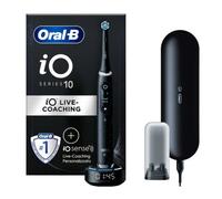 Oral B - iO Serie 10 Spazzolino Elettrico Ricaricabile Nero con Tecnologia Magnetica Confezione 1 Pezzo