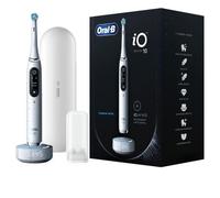 Oral-B iO Spazzolino Elettrico Ricaricabile 10 Bianco,1 Testina, 1 Custodia Da Viaggio ricaricabile, 1 Caricatore Sense
