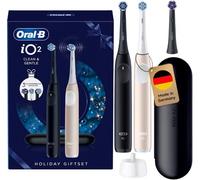 Oral-B iO Series 2 Duo Set 2 Spazzolini Elettrici 3 Testine Custodia Viaggio