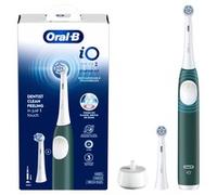 Oral-B iO Series 2 Spazzolino Elettrico Spazzolino Elettrico, 1 Testina, 3 Modalità di Pulizia Dentifica, Tecnologia Magnetica, Custodia da Viaggio, Progettata da Braun, Forest Green
