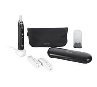 Oral-B iO Series 6 Black Lava Luxe Edition - Spazzolino elettrico nero con custodia da viaggio