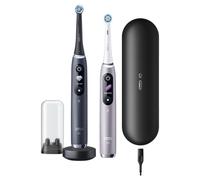 Oral-B iO Series 9 Duo Spazzolino Elettrico Bluetooth Black Onyx/Rose Quartz