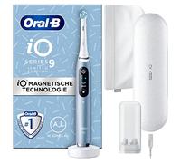 Oral-B iO Series 9 - Spazzolino da denti elettrico, con 1 testina, 7 modalità per la cura dentale, vincitore del test CHIP (11/25), progettato da Braun, blu