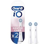 Oral-B iO - Set di 2 testine di ricambio originali per gengive sensibili, colore: Bianco