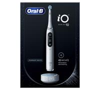 Oral-B iO Spazzolino Elettrico Ricaricabile 10 Bianco,1 Testina, 1 Custodia Da Viaggio ricaricabile, 1 Caricatore Sense