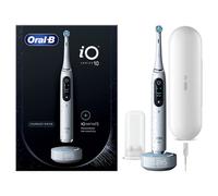 Oral-B iO Spazzolino Elettrico Ricaricabile 10 Bianco,1 Testina, 1 Custodia Da Viaggio ricaricabile, 1 Caricatore Sense