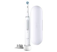 Oral-B iO Spazzolino Elettrico Ricaricabile 4S Bianco, 1 Testina, 1 Custodia Da Viaggio