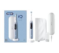 Oral-B iO Spazzolino Elettrico Serie 9, Edizione Speciale, si collega all'app mobile Oral-B, con tecnologia magnetica iO, custodia da viaggio con funzione di ricarica, borsa per cosmetici, blu