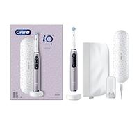 Oral-B iO Spazzolino Elettrico Serie 9, Edizione Speciale, si collega all'app mobile Oral-B, con tecnologia magnetica iO, custodia da viaggio con funzione di ricarica, borsa per cosmetici, quarzo rosa