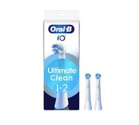 Oral-B iO Testine Di Ricambio Ultimate Clean colore Bianco, 2 Pezzi