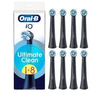 Oral-B iO Ultimate Clean testine di ricambio per spazzolino Black 8 pz