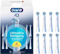 Oral-B iO Ultimate Cleaning Original - Set di 8 testine di ricambio per spazzolini elettrici Oral-B iO, colore: Bianco
