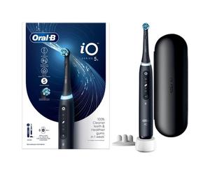 Oral-B - iO5 S Spazzolino Elettrico Nero Confezione 1 Pezzo + Custodia