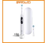 Oral-B iO iO6 Spazzolino Elettrico Ricaricabile Bianco con Custodia da Viaggio