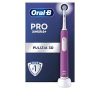 Oral-B Junior 8006540742891 spazzolino elettrico Bambino Spazzolino rotante Viol