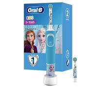 Oral-B Kids Spazzolino Elettrico Ricaricabile, 1 Manico con Personaggi Disney Pixar Frozen, 2 Testine di Ricambio, per Età da 3 Anni