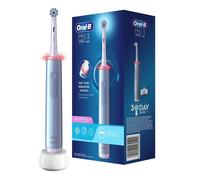 Oral-b pro 3 blu sensitive spazzolino elettrico + 2 refill