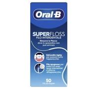 Oral-B - ORAL-B Superfloss - 50 sezioni pretagliate di filo interdentale