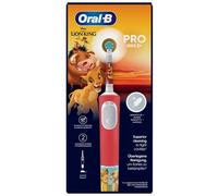Oral-B Pro Kids Re Leone - Spazzolino elettrico con modalita Sensitiv+, Setole extra morbide