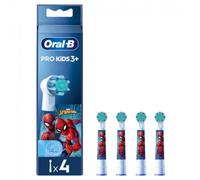 Oral-B Kids Pro Kids3+ 4 pz Multicolore, Bianco