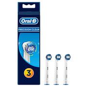 Oral-B Precision Clean Testine di Ricambio per Spazzolino Elettrico, Bianco, 3 Pezzi, Versione Vecchia