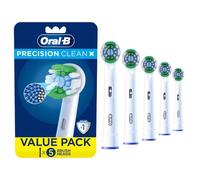 Oral-B PrecisionCleanX X-Filament - Testine di ricambio, 5 pezzi