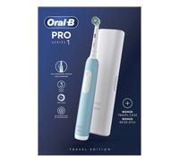 Oral B - Pro 1 Blu Spazzolino Elettrico + Travel Case