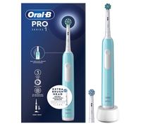 Oral-B Spazzolino Elettrico Ricaricabile Series 1 Blu con 2 Testine di Ricambio, 1 Spazzolino