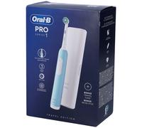 Oral-B PRO 1 Spazzolino Elettrico Travel Edition Blu 1 pz Spazzolino d