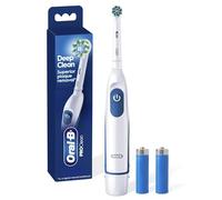 Oral-B Pro 100 3D White, Spazzolino da denti a batteria, Bianco