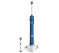 Oral-B PRO 2 2700 CrossAction Adulto, Blu, Acciaio