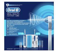 Oral-B PRO 2000 + Oxyjet Adulto Spazzolino rotante-oscillante Blu, Bianco