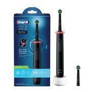 Oral-B Pro 3 Spazzolino Elettrico Ricaricabile Nero Pro3 3000, 2 Testine, 1 Spazzolino
