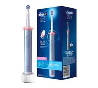 Oral-b pro 3 blu sensitive spazzolino elettrico + 2 refill