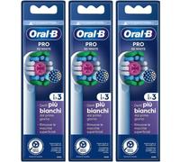 Oral-B Pro 3D White Testine di Ricambio 3x3 St