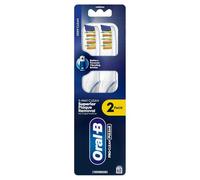 ORAL-B PRO-Clean Pulsar Spazzolino da denti a batteria, rimozione della placca superiore a 5 vie, setole medie, 2 pezzi