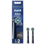 Oral B PRO Cross Action testine di ricambio per spazzolino Black 4 pz