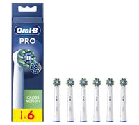 Oral-B Pro Cross Action Spazzole per Spazzolino Elettrico, Confezione da 6 Unità