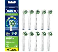 Oral-B Pro CrossAction Ricambi per Spazzolino Elettrico, Confezione da 10 Testine, Bianco - Originali