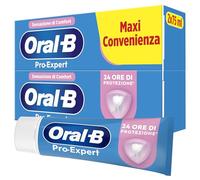 Oral-B Pro-Expert Dentifricio SENSIBILITÀ, Sapore Eucalipto & Menta Piperita. 2x75ml