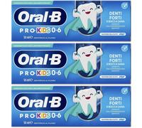Oral-B Pro Kids Dentifricio 6 Mesi-6 Anni 3x50 ml