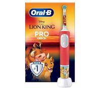 Oral-B Pro Kids Re Leone - Spazzolino elettrico con modalita Sensitiv+, Setole extra morbide