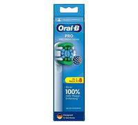 Oral-B Pro Precision Clean, 8 testine di ricambio per spazzolino elettrico, pulizia dei denti con setole innovative a forma di X, accessorio originale per spazzolini Oral-B