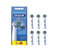 Oral-B Pro Precision Clean Spazzole per Spazzolino Elettrico, Confezione da 6 Unità