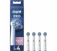 Oral-B Pro Sensitive Clean Spazzole per Spazzolino Elettrico, Confezione da 4 Unità
