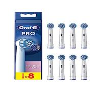 Oral-B Pro Sensitive Clean Spazzole per Spazzolino Elettrico, Confezione da 8 Unità