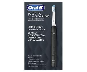 Oral-B Pulsonic Slim Clean 2000 Black Spazzolino sonico