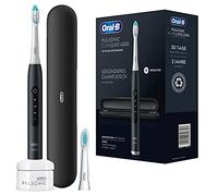 Oral-B Pulsonic Slim Luxe 4500 - Spazzolino elettrico sonico per gengive più sane, 3 programmi di pulizia con sensitivo, timer, 2 testine di ricambio, custodia da viaggio, colore: Nero