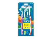 Oral-B Shiny Clean Cepillo Dental Medio 4 Un